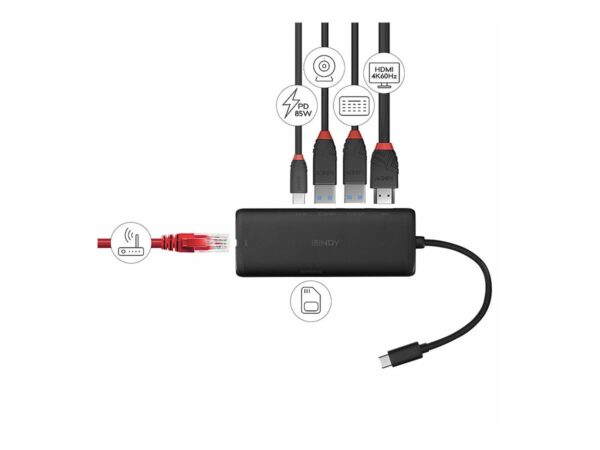 LINDY USB 3.2 Type C Laptop Mini Dock
