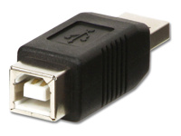 LINDY USB Adapter Type A-M/B-F A male to B female