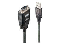 LINDY USB RS232 Converter w/ COM Port Retention RS-232 Port Transfer Rate up to 230kBit/s Chipset: FTDI