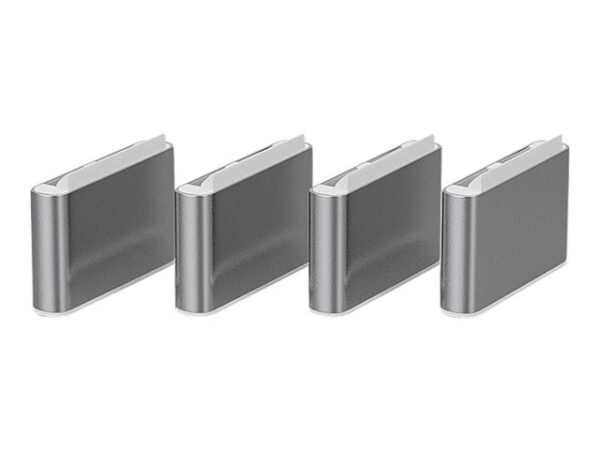 LINDY USB Type C Port Blocker Key – Pack of 4 Blockers White