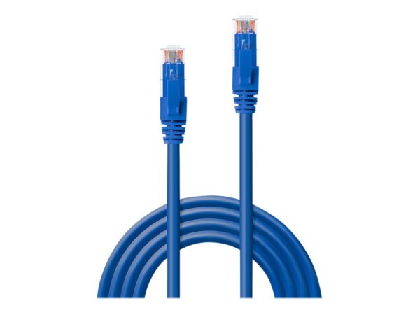 LINDY UTP Cat.6 Cable Blue 10m LSOH incl. Testprotocol