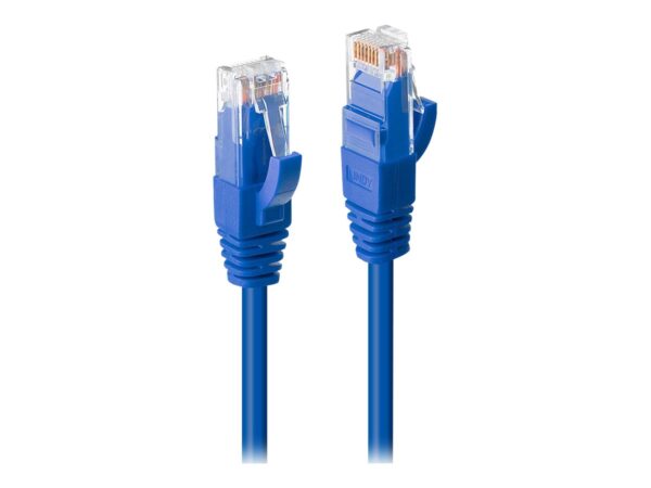 LINDY UTP Cat.6 Cable Blue 10m LSOH incl. Testprotocol
