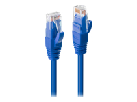 LINDY UTP Cat.6 Cable Blue 10m LSOH incl. Testprotocol