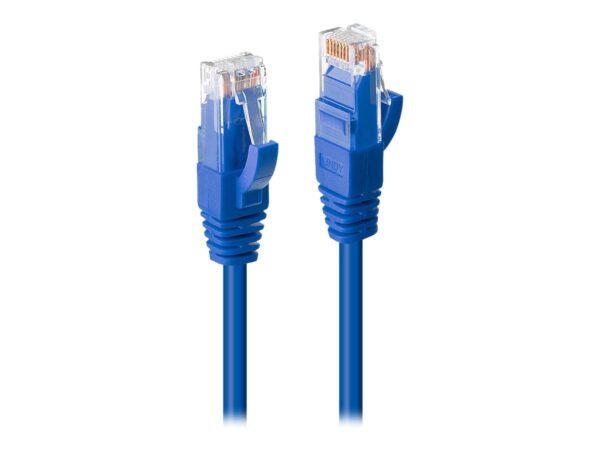 LINDY UTP Cat.6 Cable Blue 7.5m LSOH incl. Testprotocol