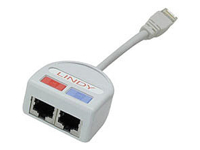 LINDY UTP Splitter/Doubler 2×10/100BT RJ-45 Doubler