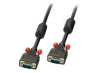 LINDY VGA Cable M/M black 10m. 15 Way Male to 15 Way Male