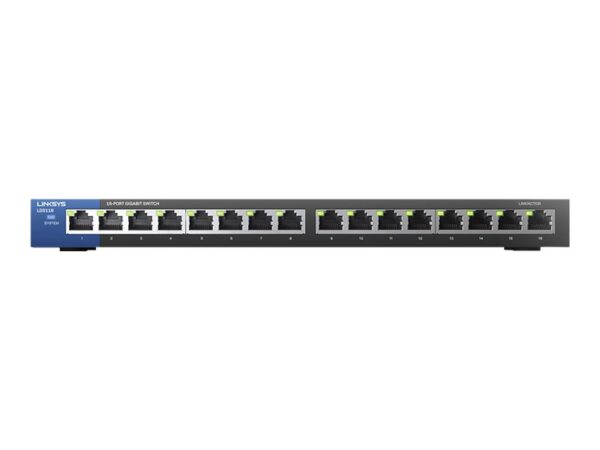 LINKSYS Switch 16 ports Gigabit – Boitier métal