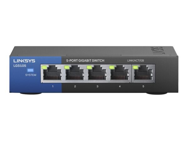 LINKSYS Switch 5 ports Gigabit – Boitier métal