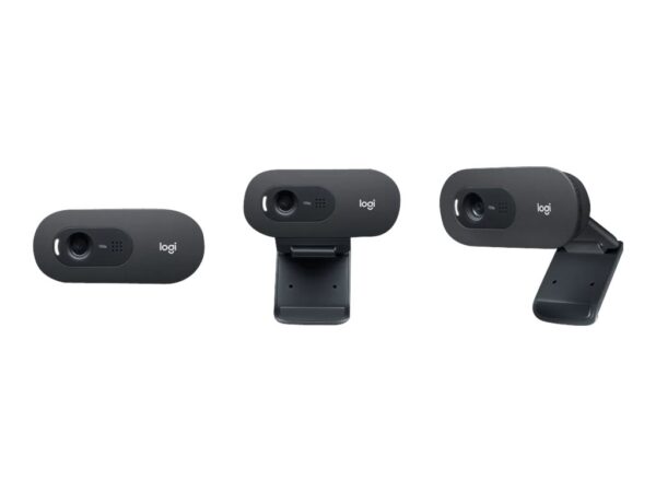 LOGITECH C505e Webcam colour 720p fixed focal audio USB