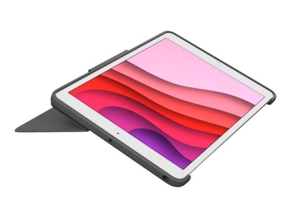 LOGITECH Combo Touch for iPad 10th gen – OXFORD GREY – (FR) – CENTRAL