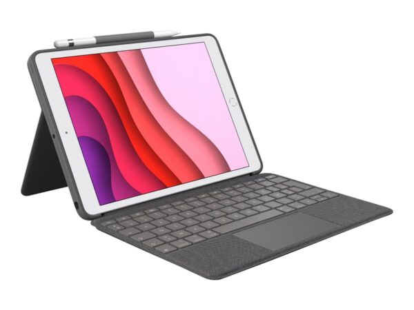 LOGITECH Combo Touch for iPad 10th gen – OXFORD GREY – (FR) – CENTRAL
