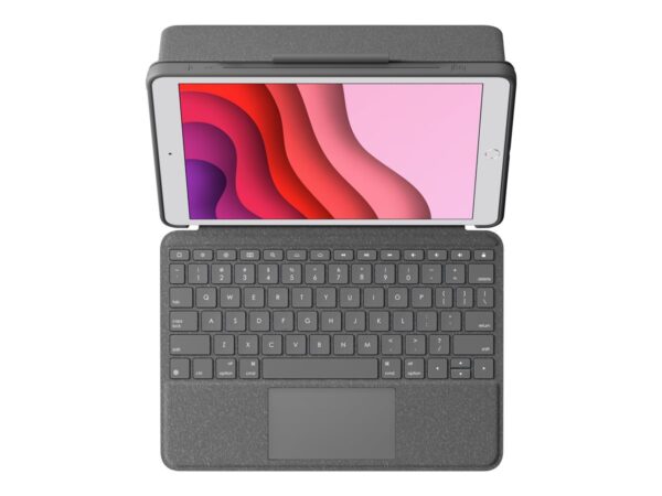LOGITECH Combo Touch for iPad 7th & 8th generation – Graphite – Fra
