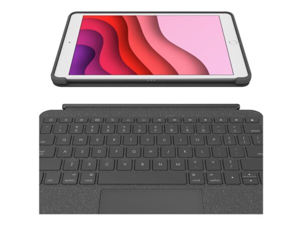LOGITECH Combo Touch for iPad 7th & 8th generation – Graphite – Fra