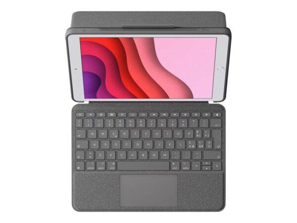 LOGITECH Combo Touch for iPad 7th & 8th generation – Graphite – Fra