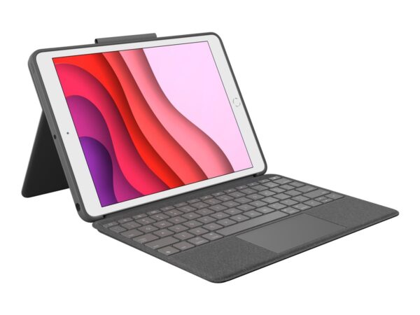 LOGITECH Combo Touch for iPad 7th & 8th generation – Graphite – Fra