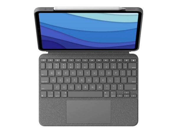 LOGITECH Combo Touch for Ipad Pro 12.9 » 5eme generation – GREY – FR
