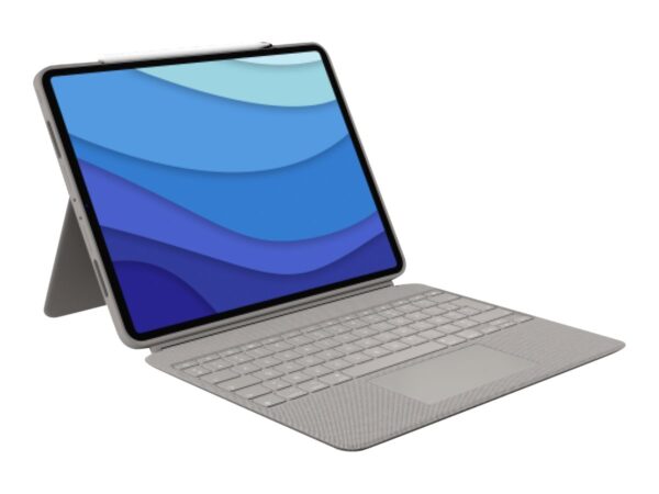 LOGITECH Combo Touch for iPad Pro 12.9p 5th generation Sand Central (FR)