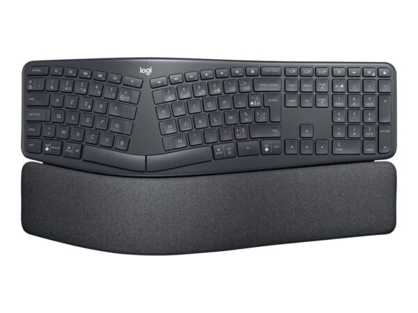 LOGITECH ERGO K860 – GRAPHITE – 2.4GHZ/BT – CENTRAL (FR)