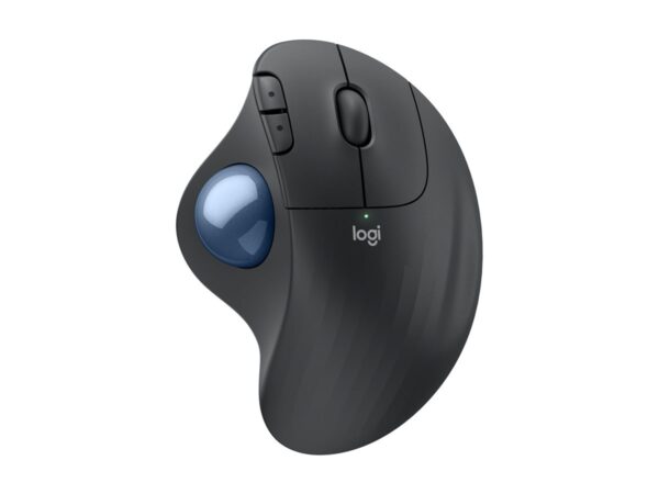 LOGITECH ERGO M575S Wireless Trackball – Graphite + Blue Ball
