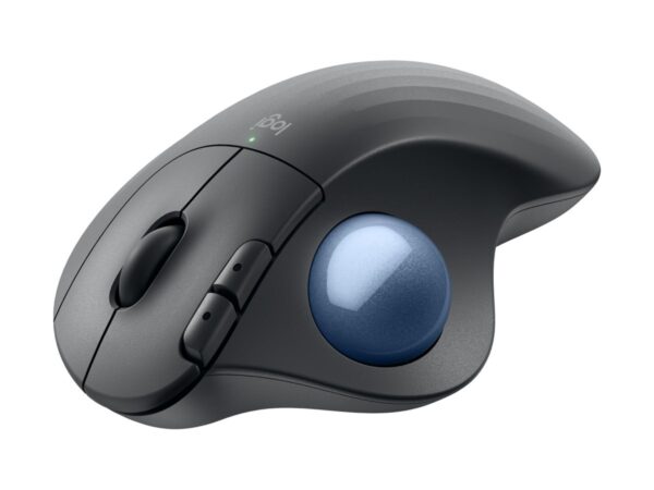 LOGITECH ERGO M575S Wireless Trackball – Graphite + Blue Ball