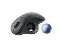LOGITECH ERGO M575S Wireless Trackball – Graphite + Blue Ball