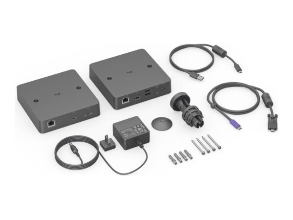 LOGITECH Extend Bring your own meeting to the video conferencing room via a single USB-C cable