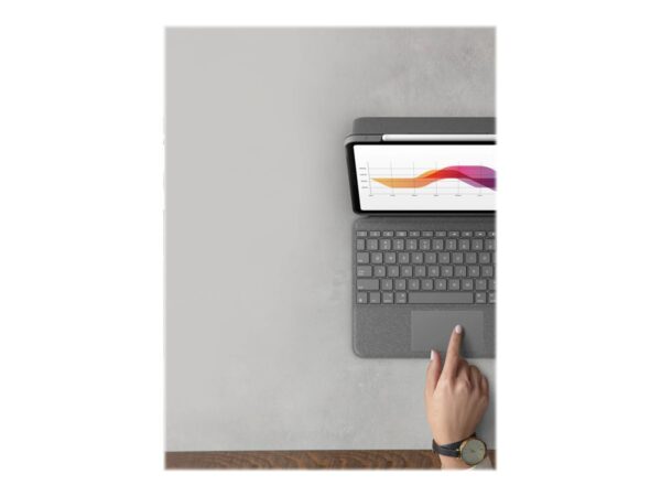 LOGITECH Folio Touch for iPad Air 4th generation – OXFORD GREY – FRA – CENTRAL