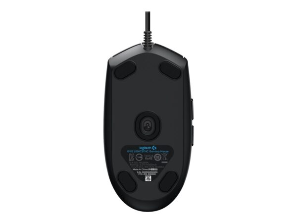 LOGITECH G102 LIGHTSYNC – BLACK – EER