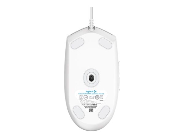 LOGITECH G102 LIGHTSYNC – WHITE – EER