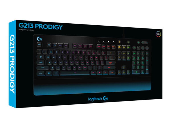 LOGITECH G213 Prodigy Gaming Keyboard – USB (FR)