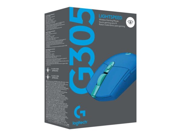 LOGITECH G305 LightSpeed Wireless Gaming Mouse – BLUE – EER2