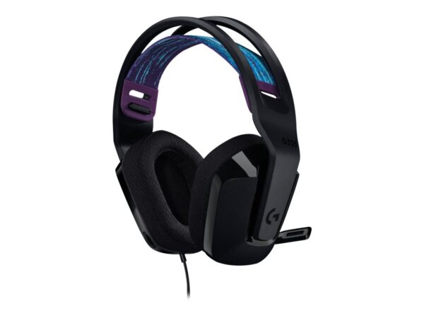 LOGITECH G335 Wired Gaming Headset – BLACK – EMEA