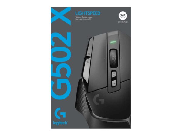 LOGITECH G502 X LIGHTSPEED – BLACK/CORE – EER2