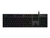 LOGITECH G512 Carbon RGB Mechanical Gaming Keyboard GX Blue Clicky – CARBON – FRA – CENTRAL