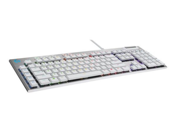 LOGITECH G815 LIGHTSPEED RGB Mechanical Gaming Keyboard – GL Tactile – WHITE – (FRA) – CENTRAL