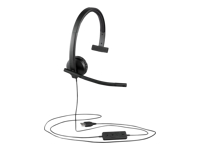 LOGITECH H570e Mono Teams version Headset Black
