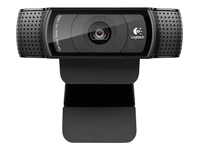 LOGITECH HD Pro Webcam C920 Webcam colour 1920 x 1080 audio USB 2.0 H.264