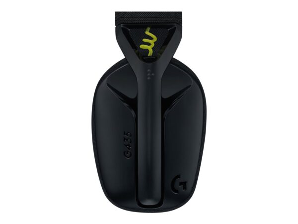 LOGITECH Lightspeed G435 Headset full size Bluetooth / 2.4 GHz radio frequency wireless black Discord Certified