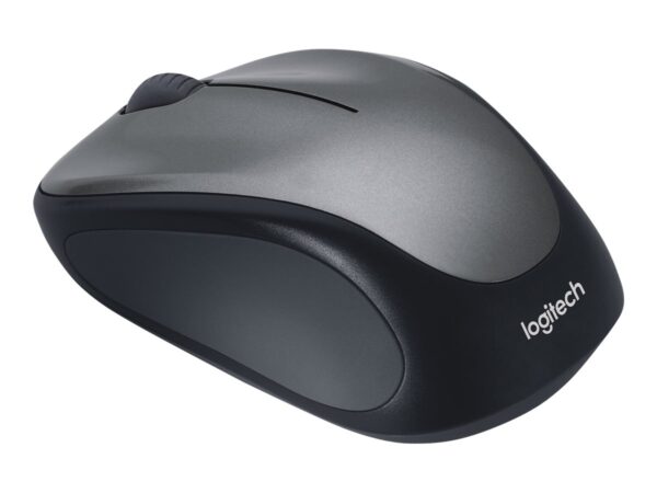 LOGITECH M235 Mouse right-handed optical wireless 2.4 GHz USB wireless receiver grey