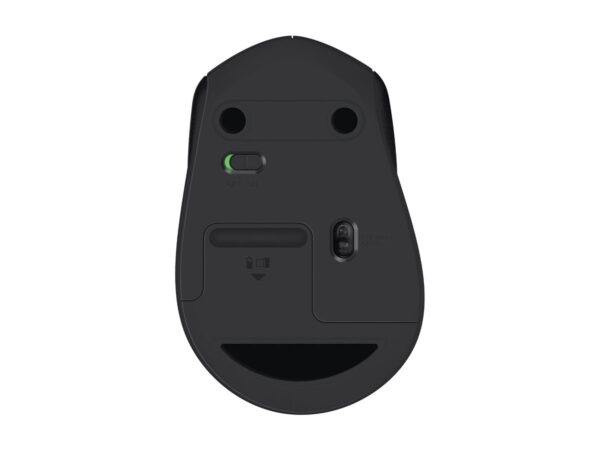 LOGITECH M330 SILENT PLUS Mouse 3 buttons wireless 2.4 GHz USB wireless receiver blue