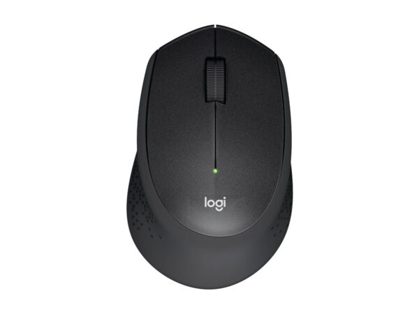 LOGITECH M330 SILENT PLUS Mouse 3 buttons wireless 2.4 GHz USB wireless receiver blue