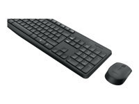 LOGITECH MK235 wireless Keyboard + Mouse Combo Grey FRA