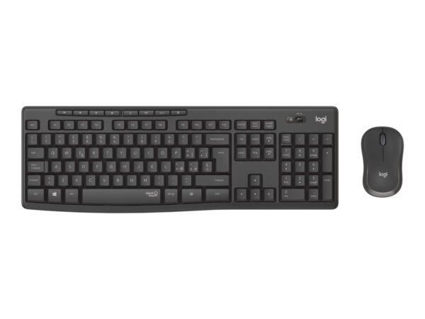 LOGITECH MK295 Silent Wireless Combo – GRAPHITE – FRA – CENTRAL