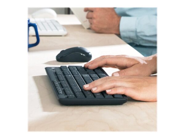 LOGITECH MK295 Silent Wireless Combo – GRAPHITE – FRA – CENTRAL