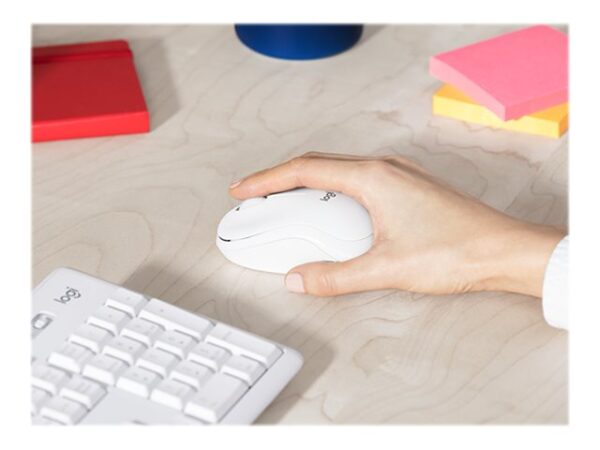 LOGITECH MK295 Silent Wireless Combo – OFF WHITE – FRA – CENTRAL