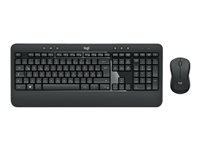 LOGITECH MK540 ADVANCED Wireless Keyboard and Mouse Combo Central Clavier Allemand (DE)