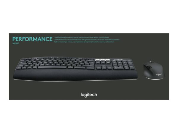 LOGITECH MK850 Performance Wireless Keyboard and Mouse Combo – CENTRAL