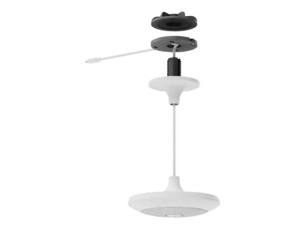 LOGITECH Mounting kit ceiling mount mic holder for microphone white ceiling mountable pendant for Rally Mic Pod