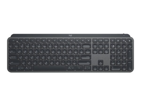 LOGITECH MX Keys Combo for Business Keyboard and mouse set backlit wireless Bluetooth LE QWERTY US International graphite (US)