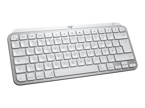 LOGITECH MX Keys Mini For Mac Minimalist Wireless Illuminated Keyboard – PALE GREY – CENTRAL FR